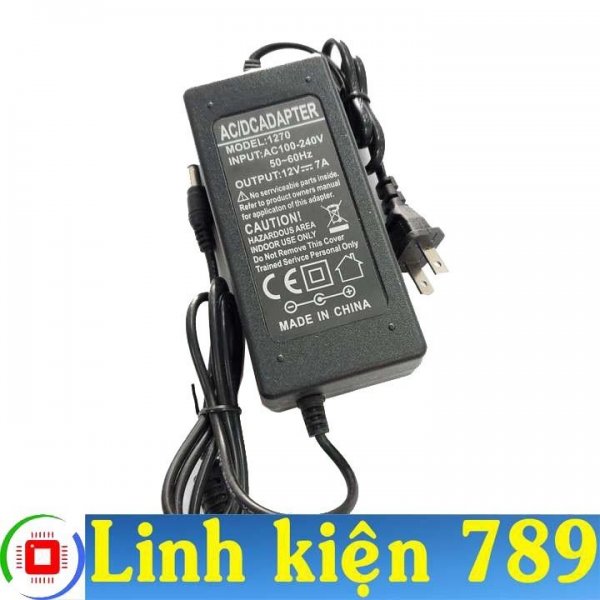  Nguồn Adapter 12V 7A 84W